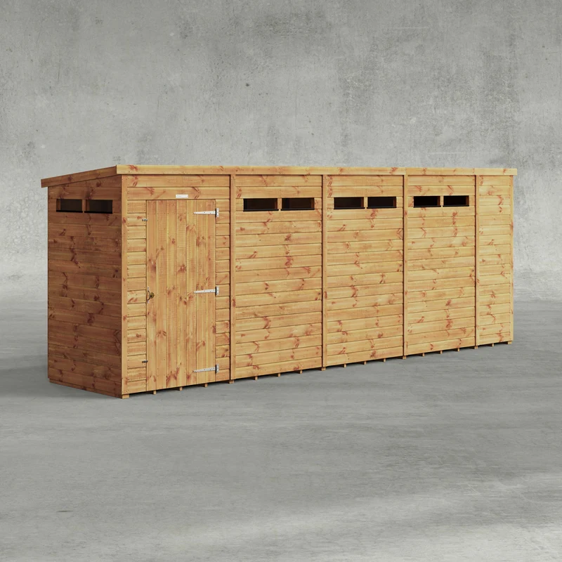 Pent Security Shed