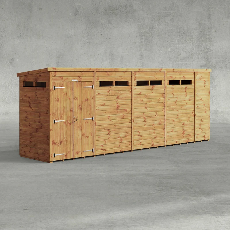 Pent Security Shed