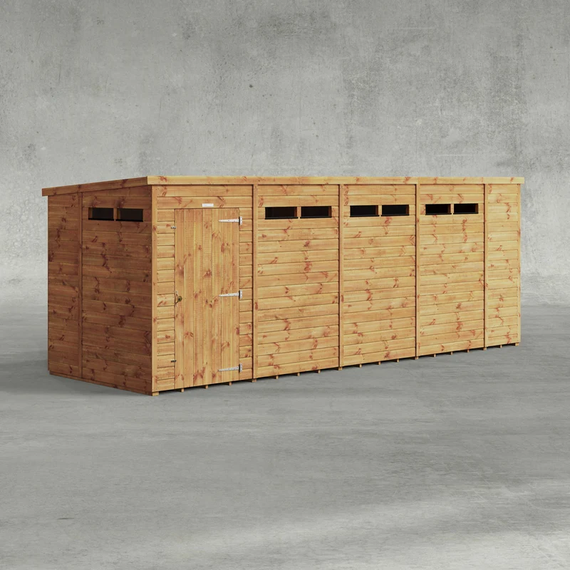 Pent Security Shed