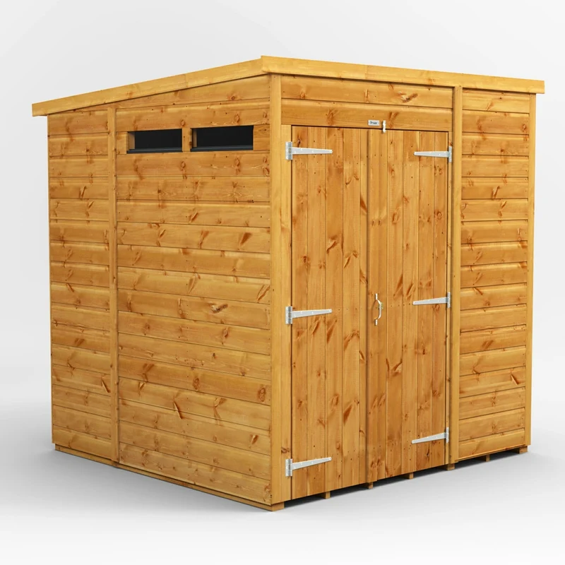 Pent Security Shed