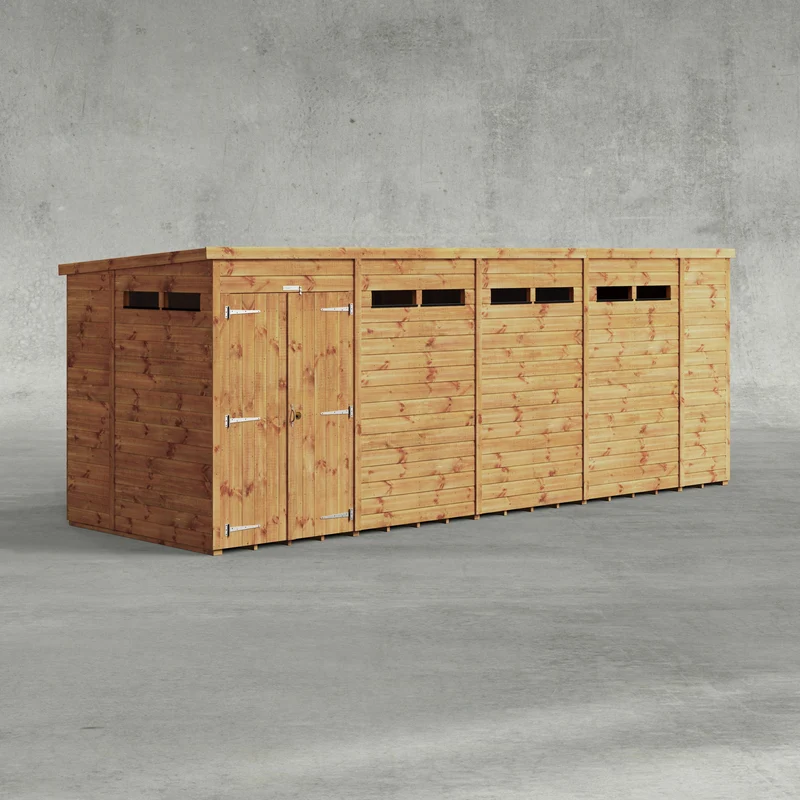 Pent Security Shed