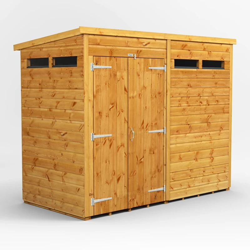 Pent Security Shed