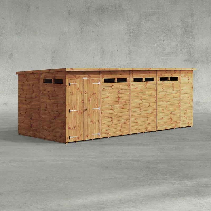 Pent Security Shed