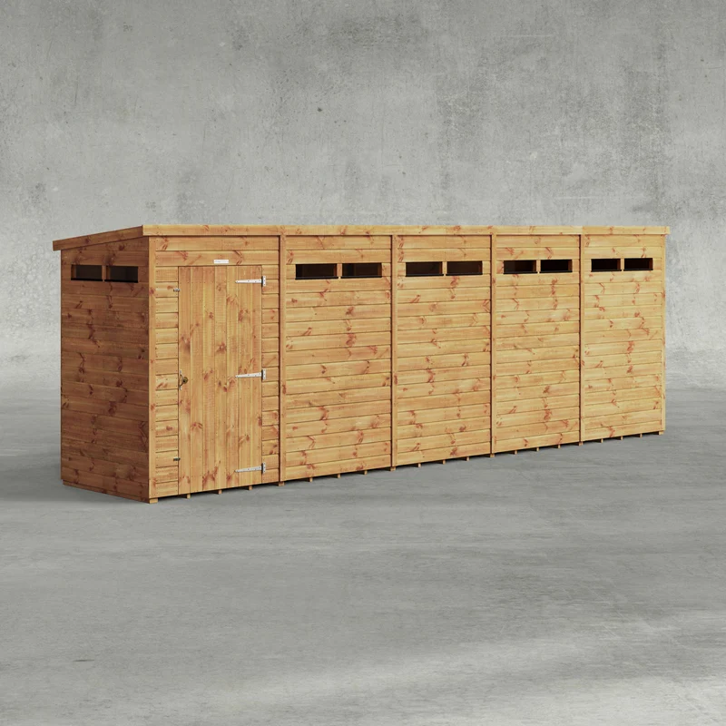 Pent Security Shed