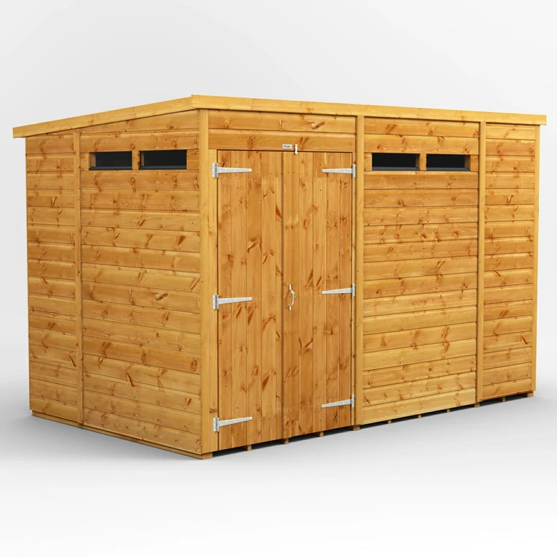 Pent Security Shed