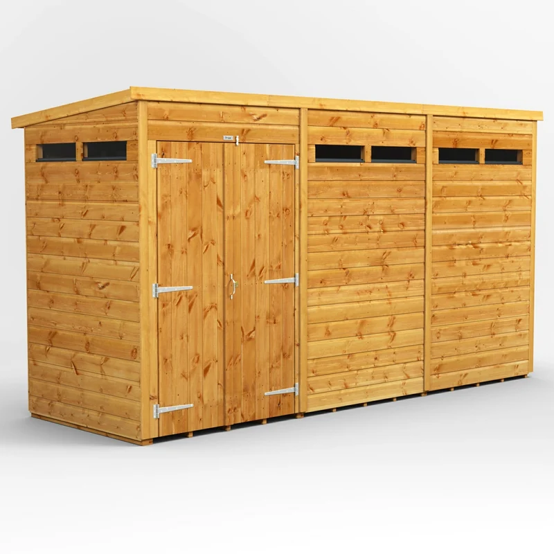 Pent Security Shed