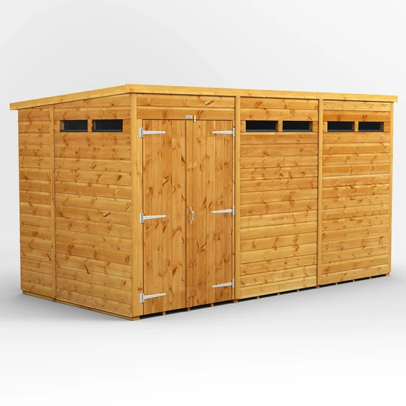 Pent Security Shed