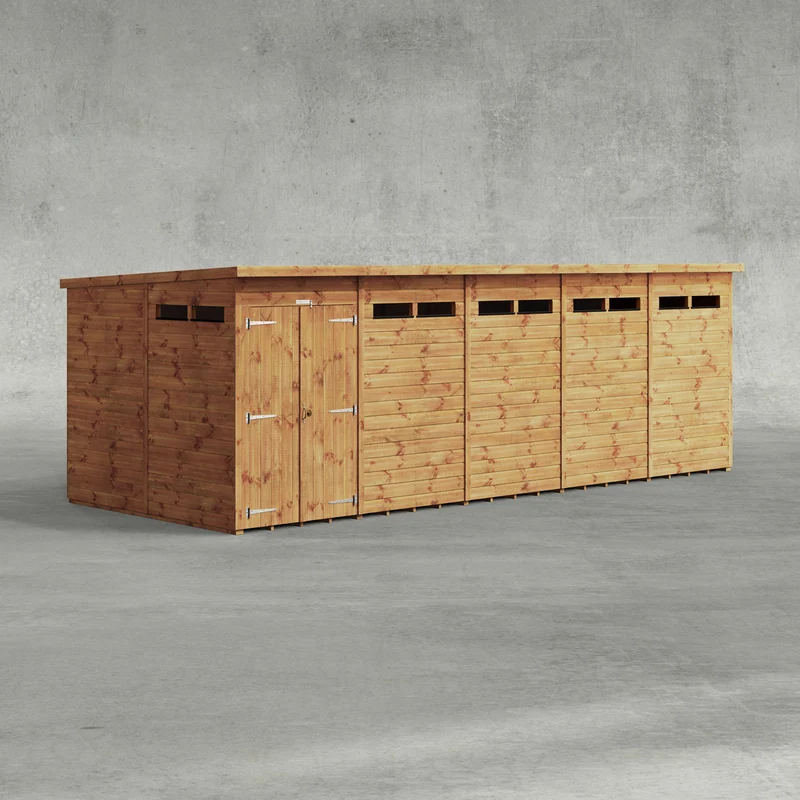 Pent Security Shed