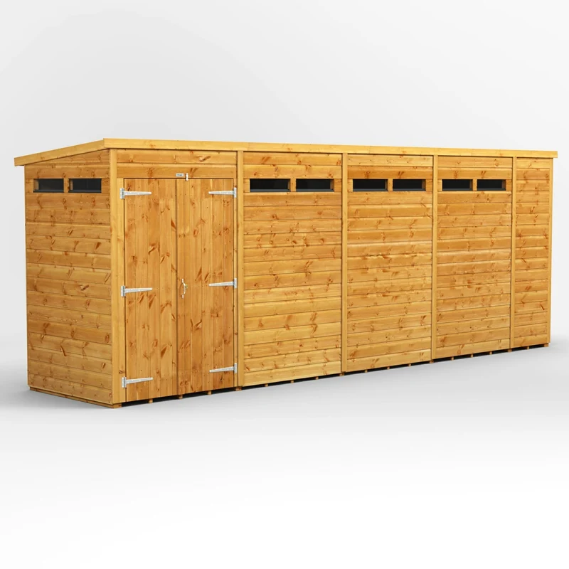 Pent Security Shed