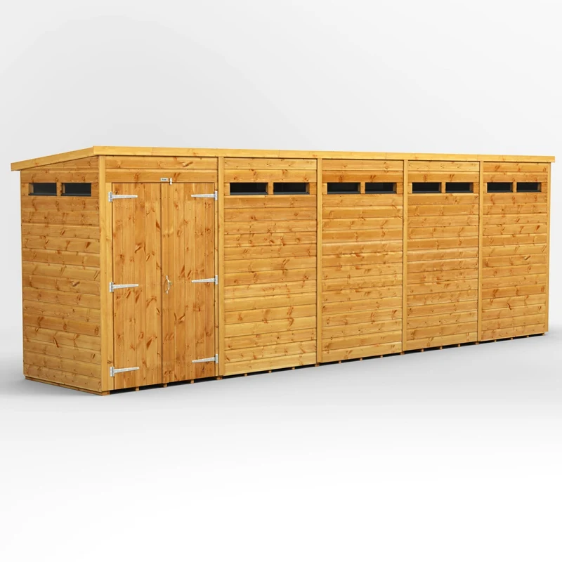 Pent Security Shed