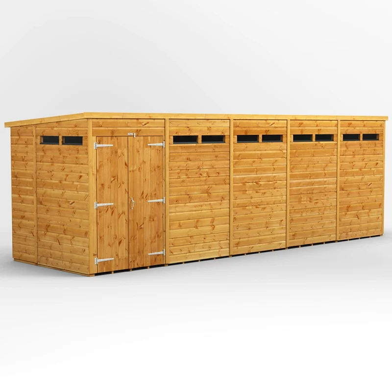 Pent Security Shed