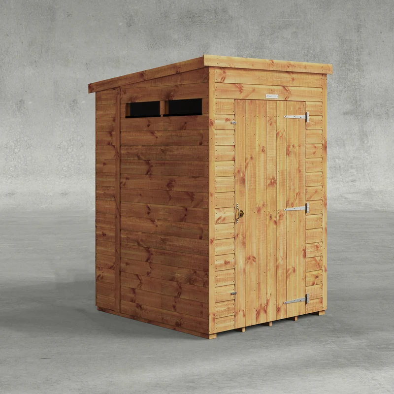 Pent Security Shed