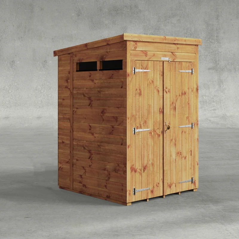 Pent Security Shed
