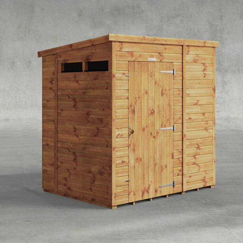 Pent Security Shed