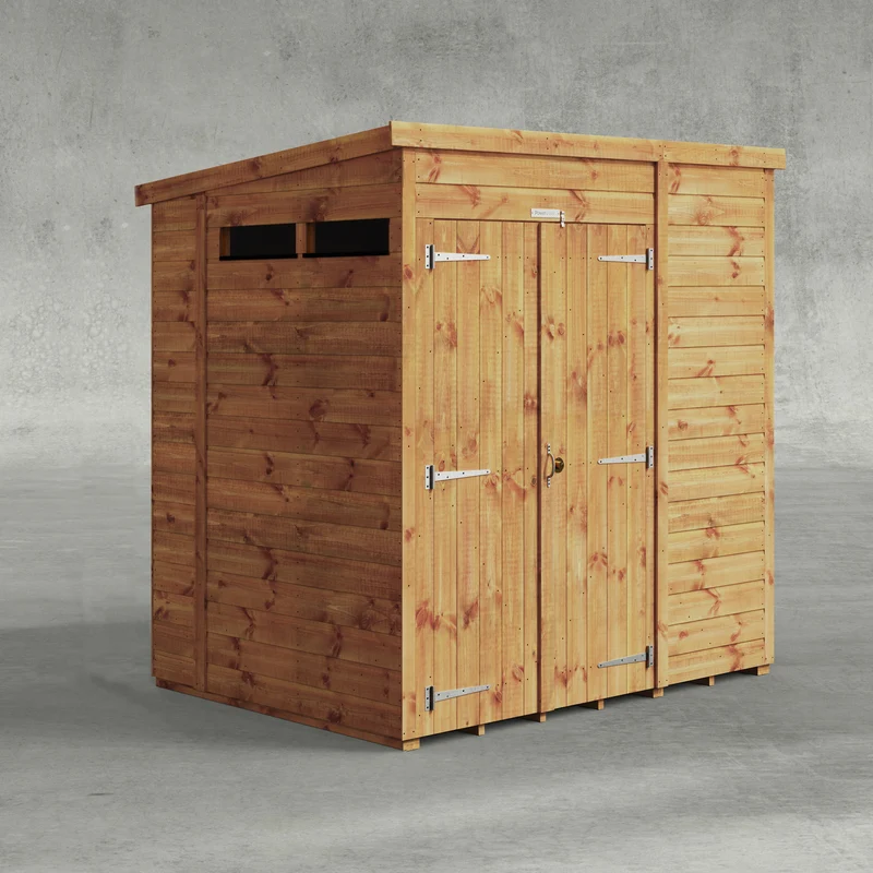 Pent Security Shed