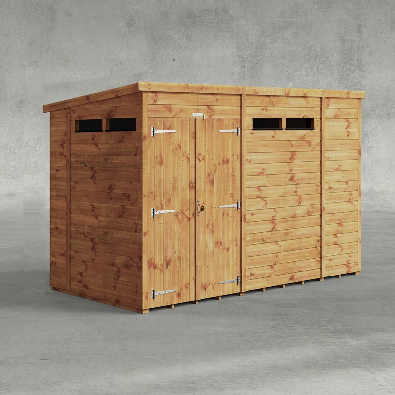 Pent Security Shed