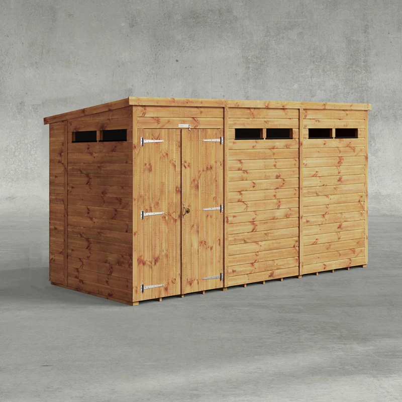 Pent Security Shed