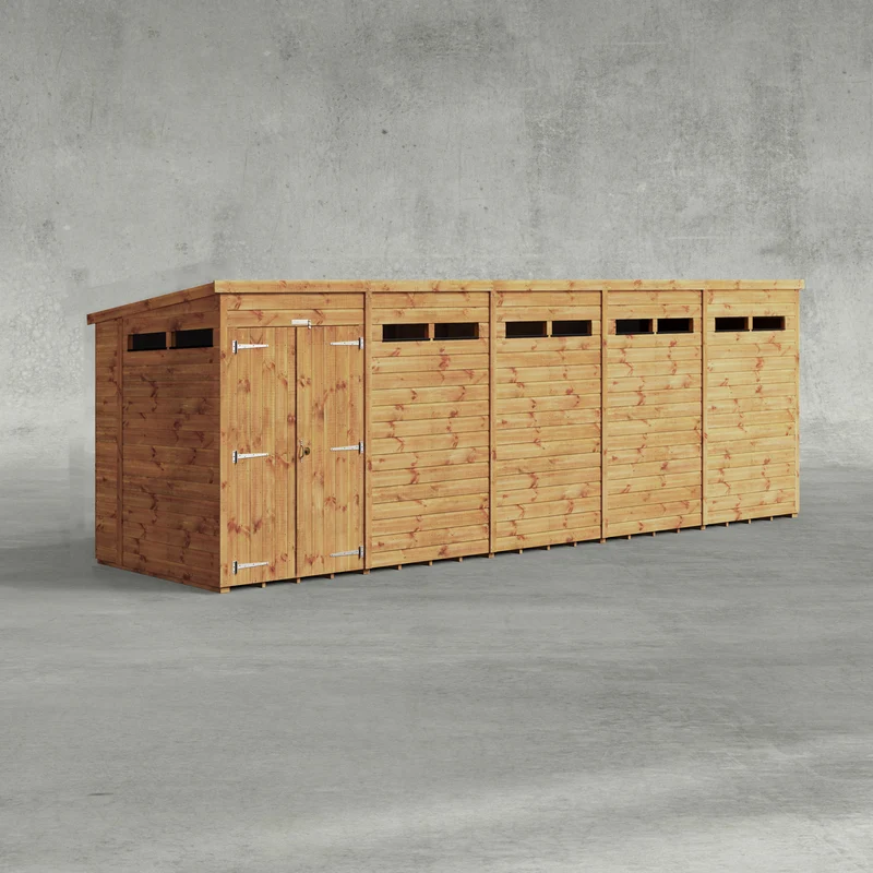 Pent Security Shed