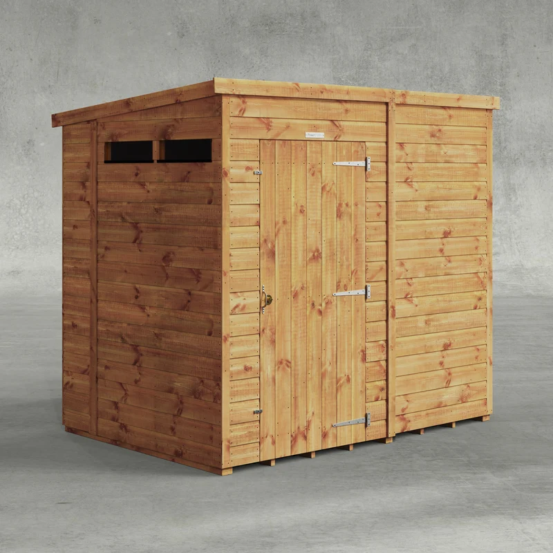 Pent Security Shed