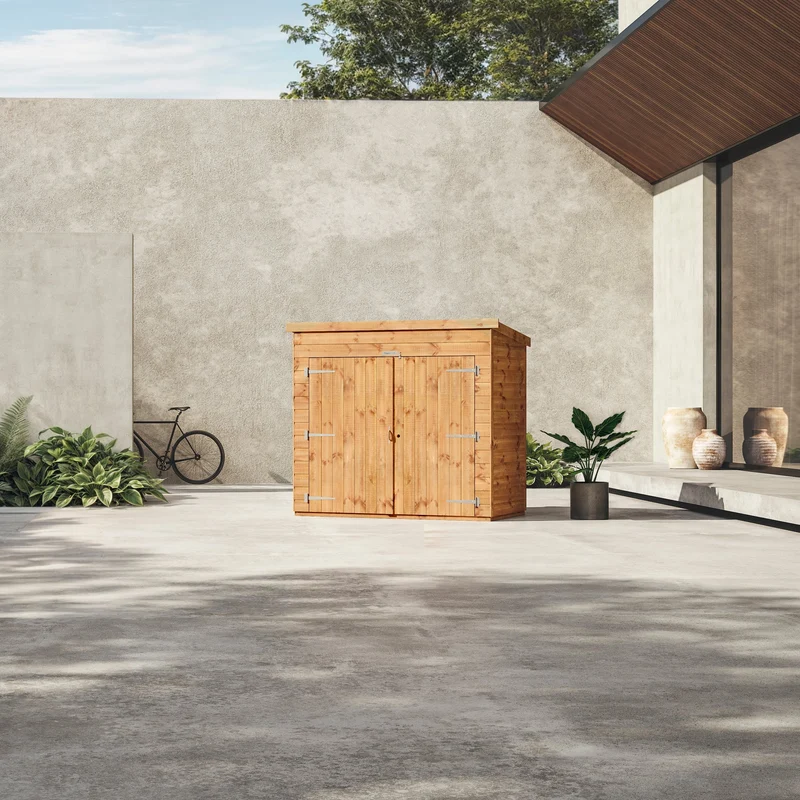 Pent Bike Shed