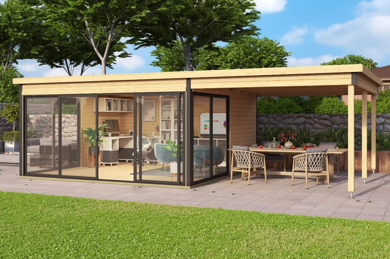Lasita Maja Gartenhaus Modell Domeo 5