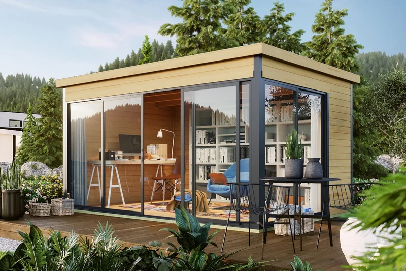 Lasita Maja Gartenhaus Modell Domeo 4