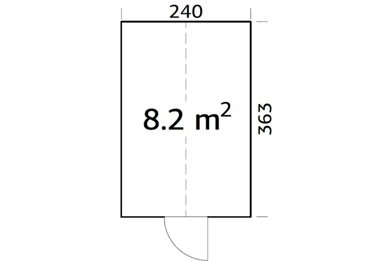 Palmako Glashaus Modell Emilia