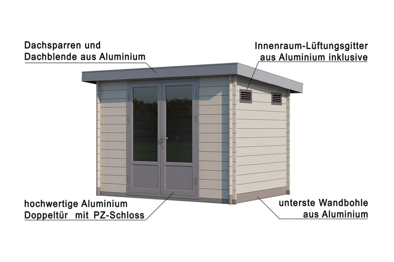 Casa Lignea WPC Gerätehaus Modell Max