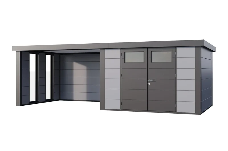 Telluria Gerätehaus Modell Classico 3030 mit Lounge