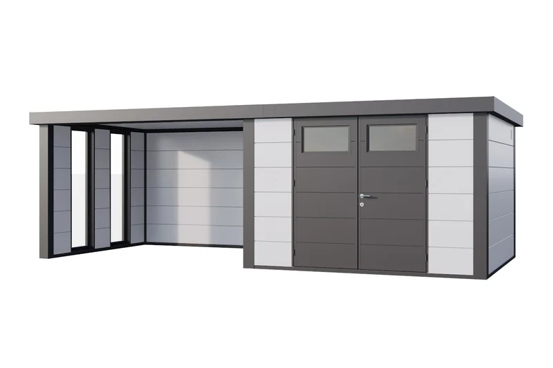 Telluria Gerätehaus Modell Classico 3030 mit Lounge