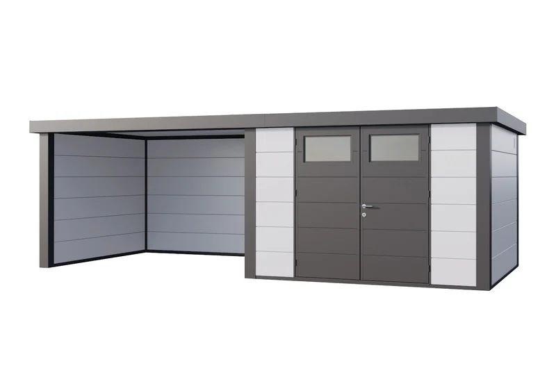 Telluria Gerätehaus Modell Classico 3030 mit Lounge