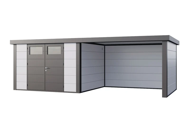 Telluria Gerätehaus Modell Classico 3030 mit Lounge