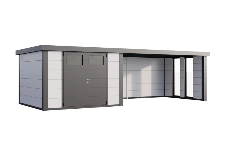 Telluria Gerätehaus Modell Classico 3030 mit Lounge