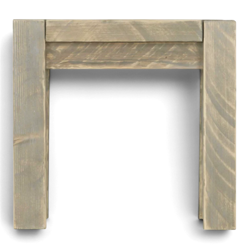 Loungehocker Massivholz ohne Lehne - Salweytal - ANTE NEO