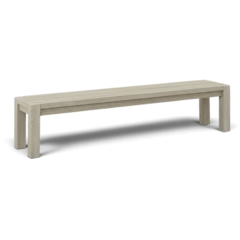 Loungebank Massivholz ohne Lehne - Salweytal - ANTE NEO