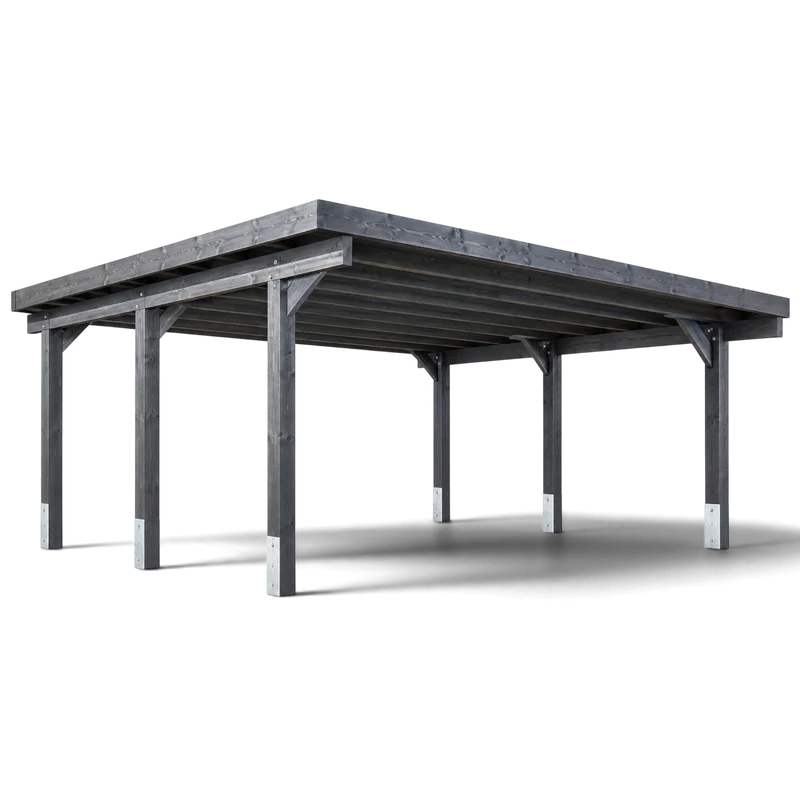 Doppelcarport Meschede - Natur / Lasiert