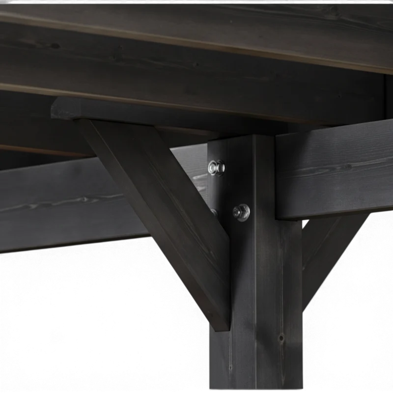 Einzelcarport Eslohe - Natur / Lasiert