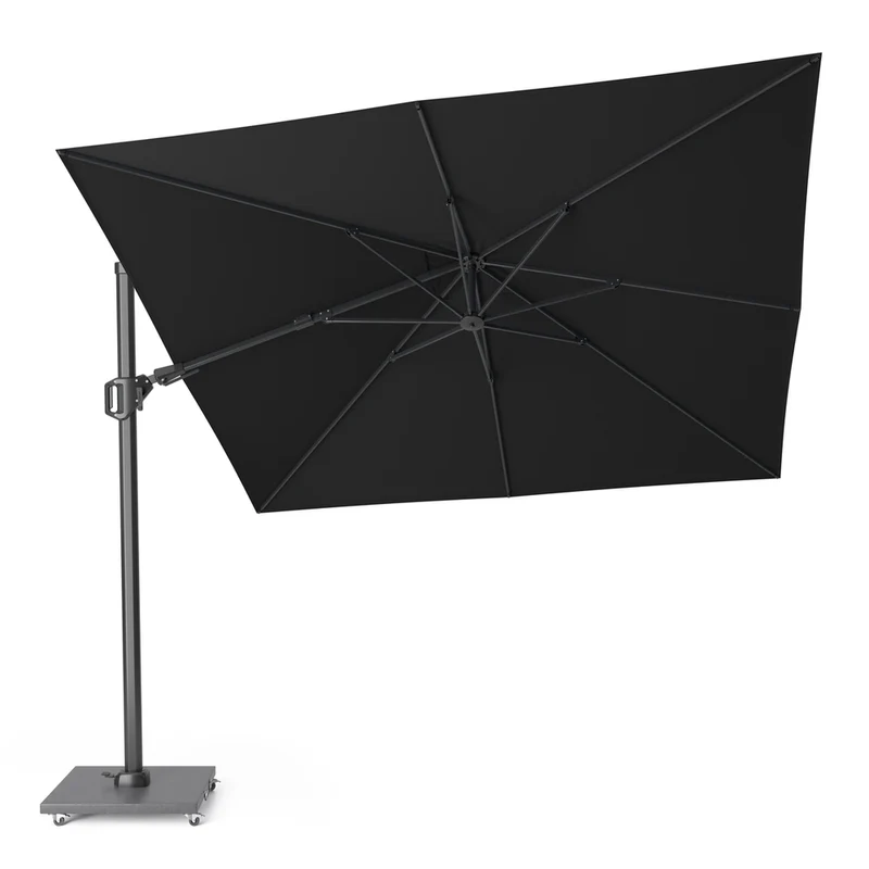 Platinum Sun & Shade zweefparasol Challenger T² 300x300 zwart