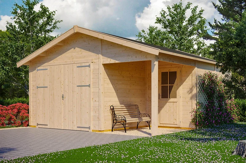 Skan Holz Holzgarage Varberg 2