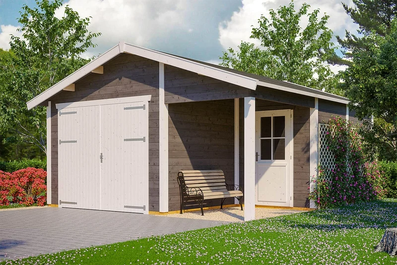 Skan Holz Holzgarage Varberg 2