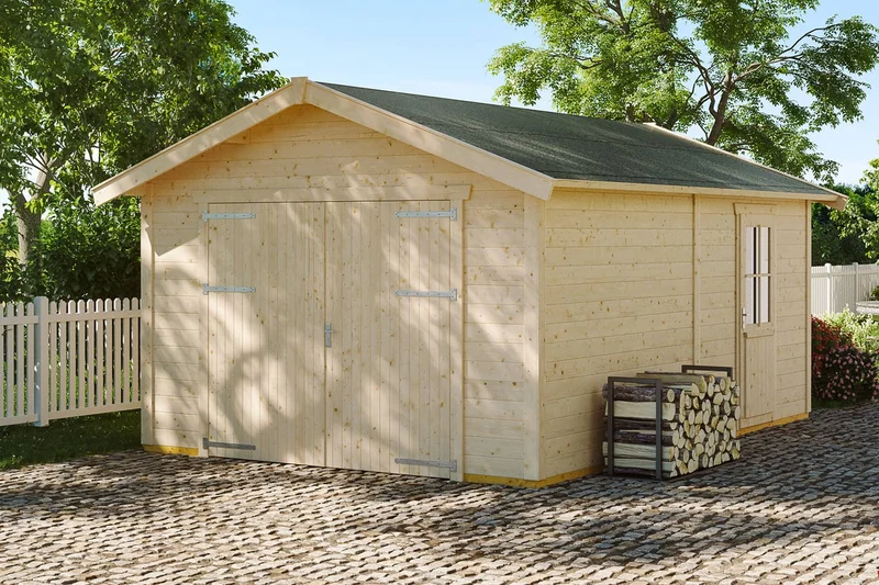 Skan Holz Holzgarage Varberg 1