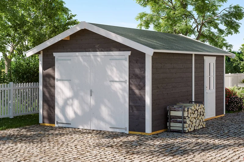 Skan Holz Holzgarage Varberg 1