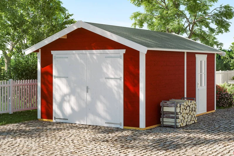 Skan Holz Holzgarage Varberg 1