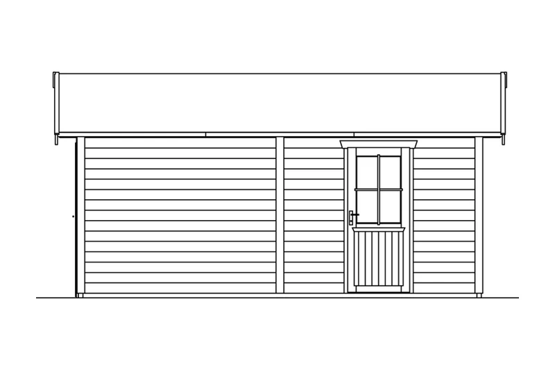 Skan Holz Holzgarage Varberg 1