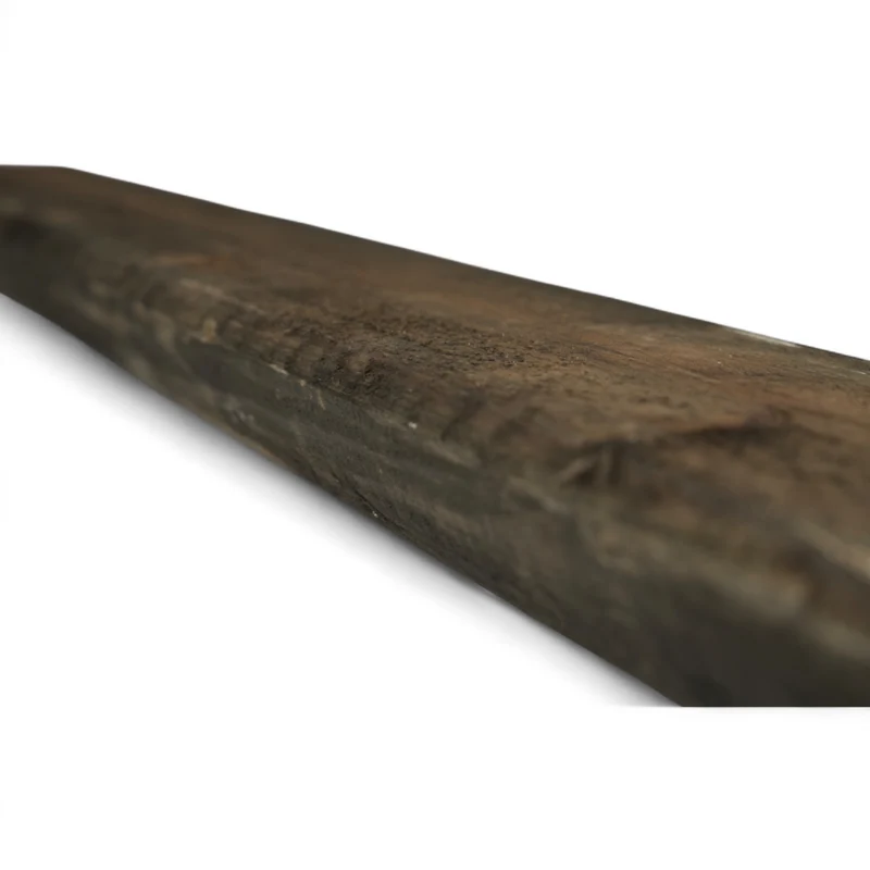 Halbholz Halbriegel - gefräst - KDI Schwarz