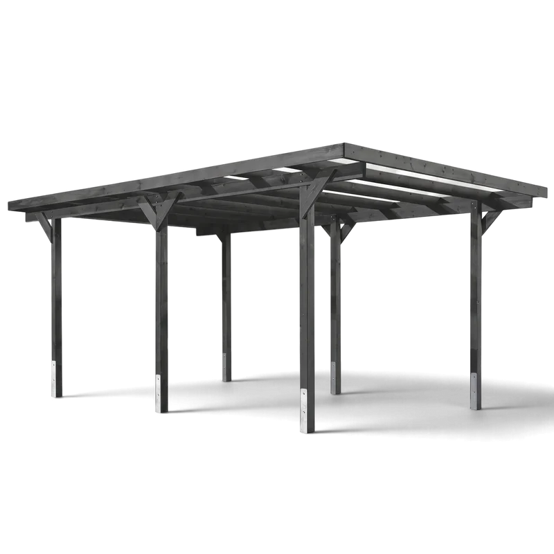 Einzelcarport Willingen - KDI / Lasiert / Douglasie