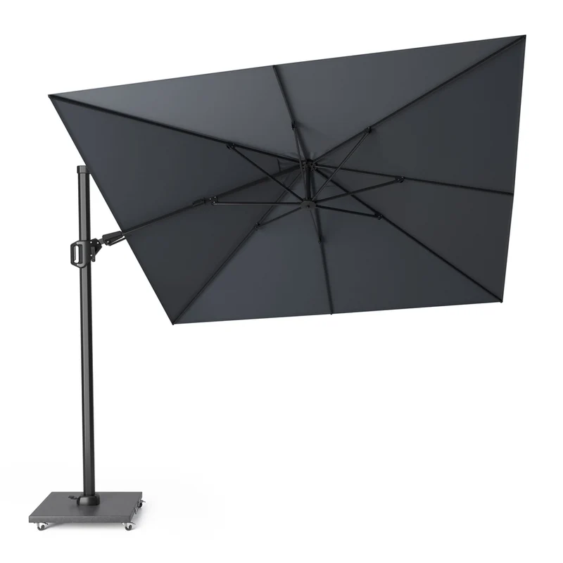 Platinum Sun & Shade zweefparasol Challenger T² 300x300 antraciet