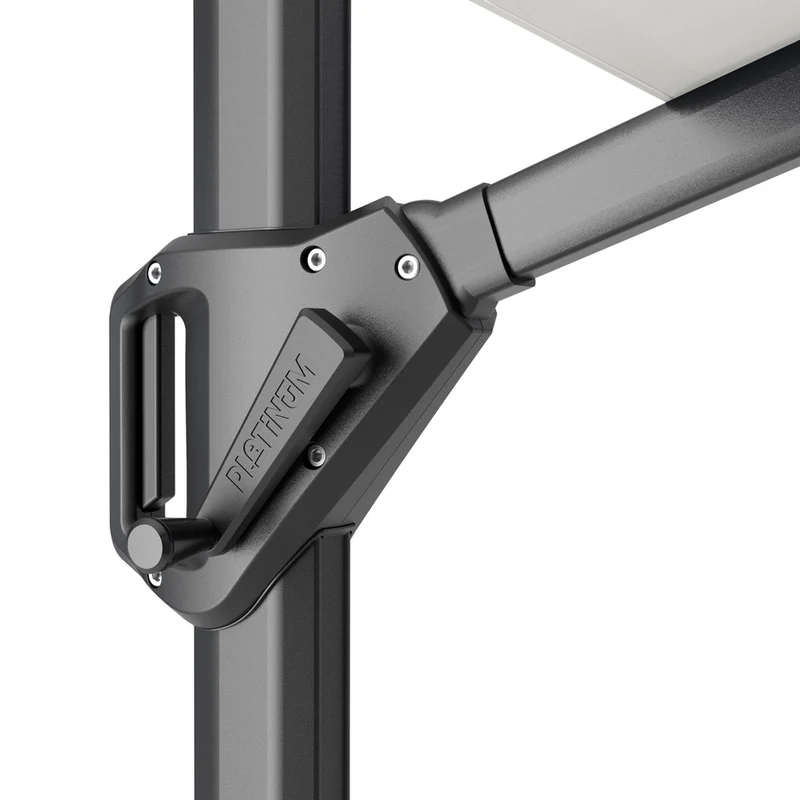 Platinum Sun & Shade zweefparasol Challenger T¹ ø350 antraciet