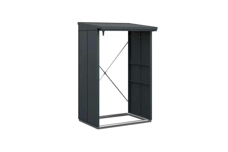 Hörmann Kaminholzregal Modern für Berry Gerätehaus