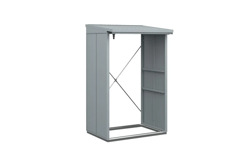 Hörmann Kaminholzregal Modern für Berry Gerätehaus